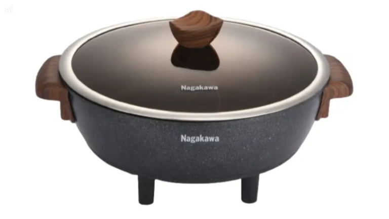 Lẩu điện 2 ngăn đa năng 6 lít Nagakawa NAG1906