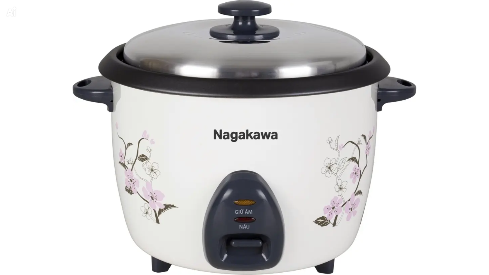 Nồi cơm điện nắp rời 1L Nagakawa NRC3831