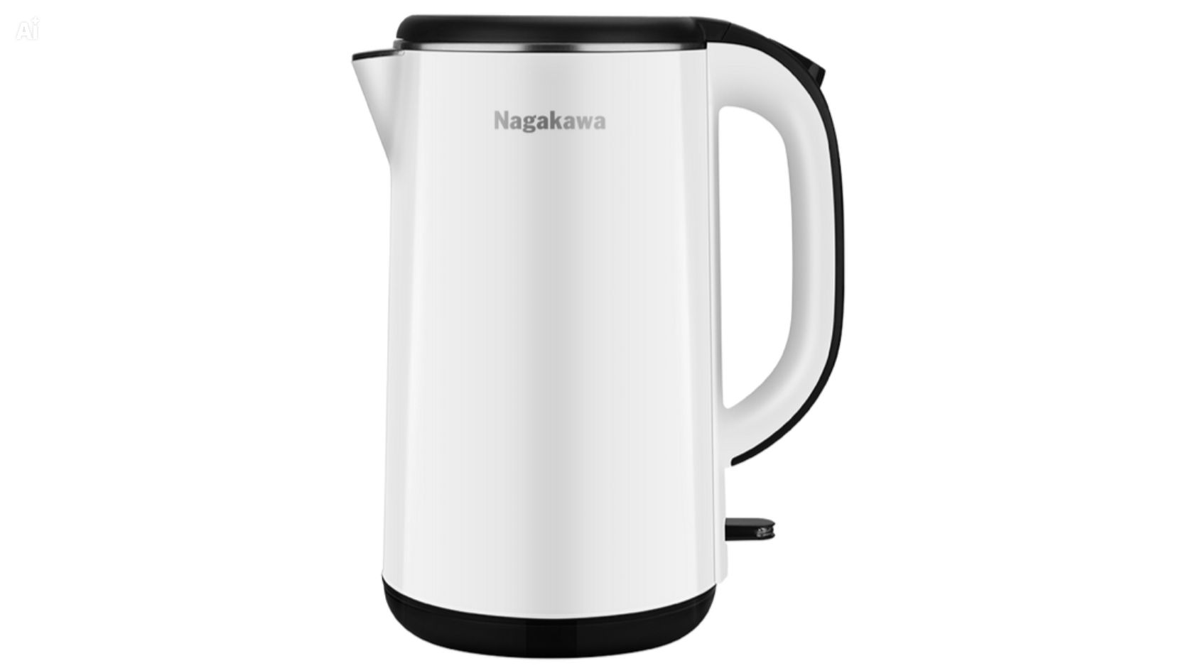 Ấm siêu tốc 1.8L Nagakawa NAG0321 (Trắng)
