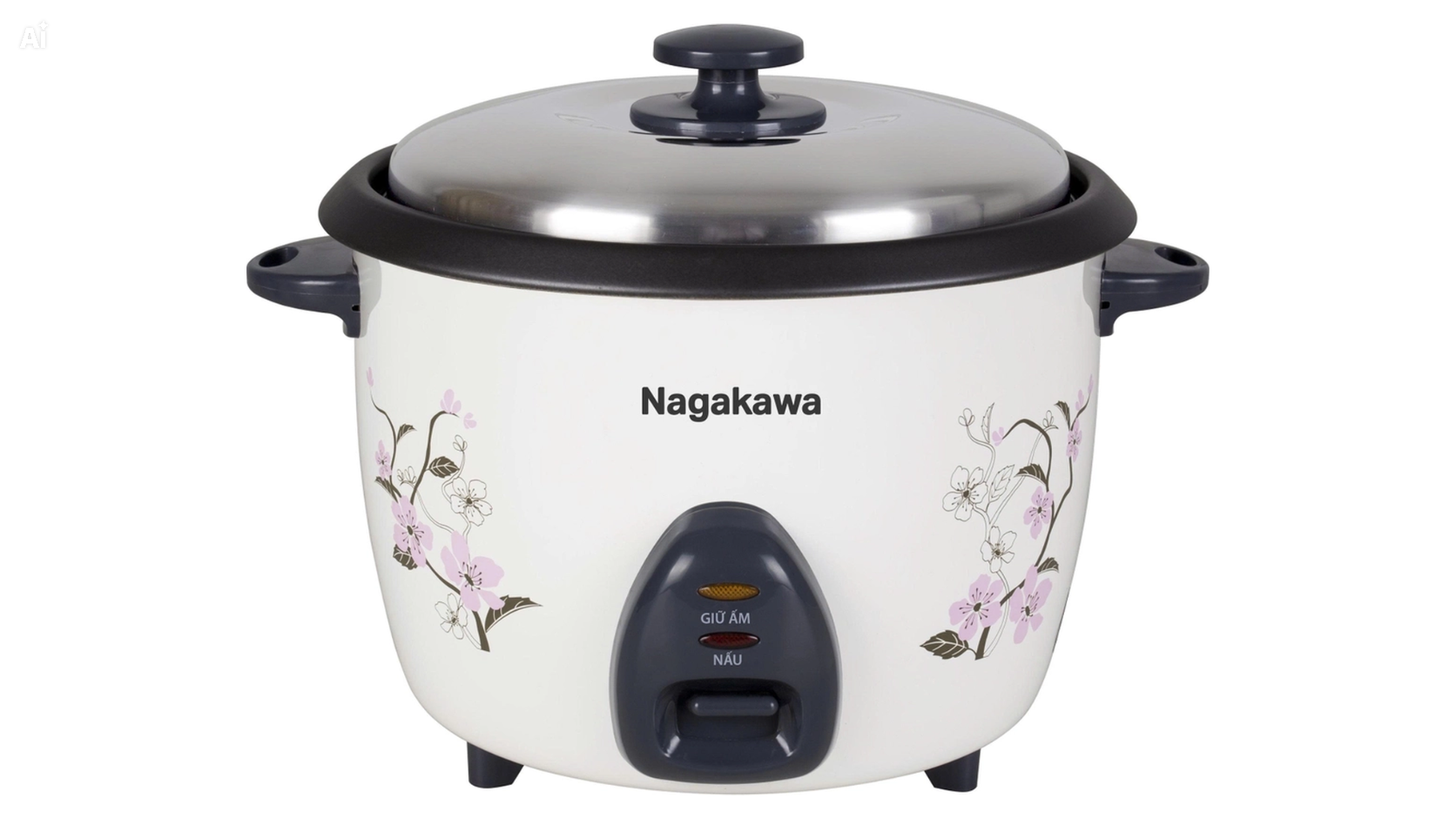 Nồi cơm điện nắp rời 1.8L Nagakawa NRC3833