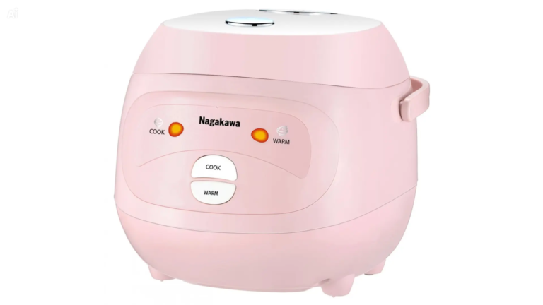 Nồi cơm điện 1 lít Nagakawa NAG0134 (Hồng trắng)