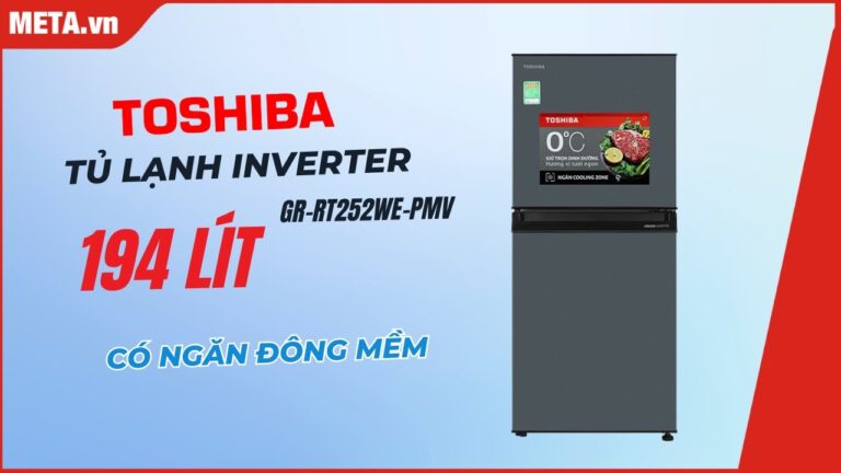 TỦ LẠNH TOSHIBA GR-RT252WE-PMV(52)