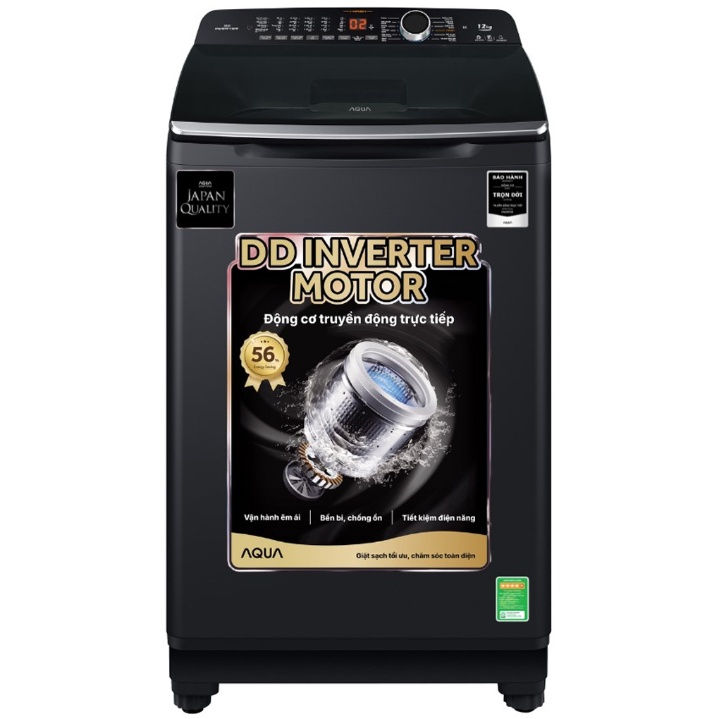 Aqua Inverter 12 Kg AQW-DR120HT.BK