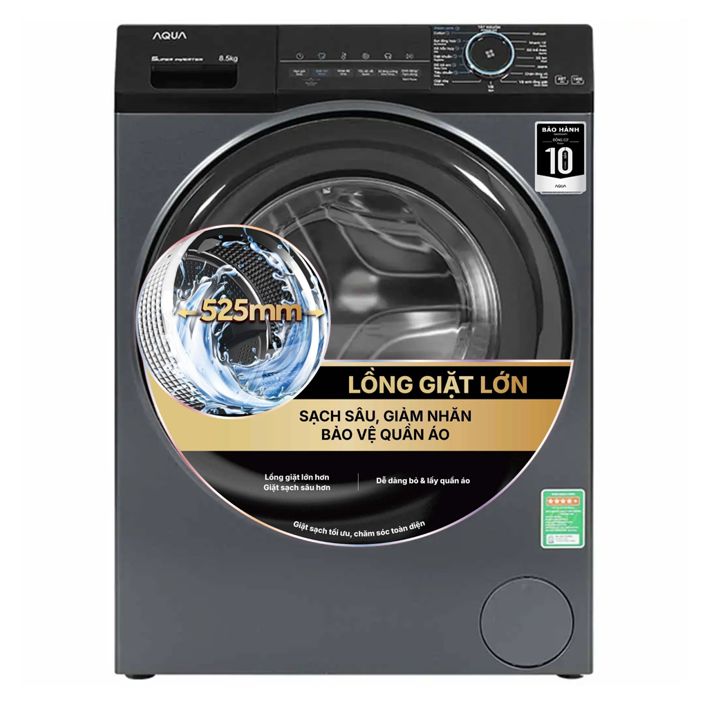Aqua Inverter 8.5 Kg AQD-A852J.BK