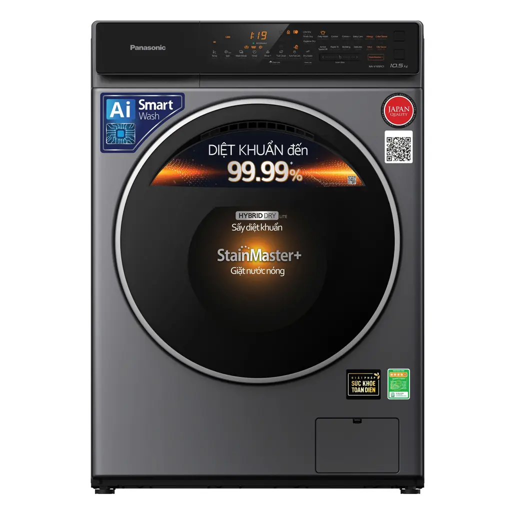 Panasonic Inverter 10.5 Kg NA-V105FC1LV